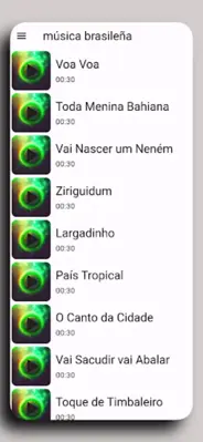 Brazilian Ringtones android App screenshot 1